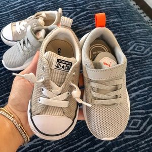 SET size 6 - Converse All-Star & Puma Shoes